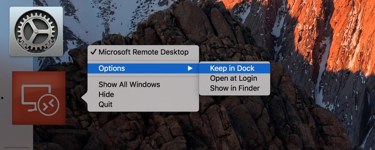 remote desktop for mac sierra
